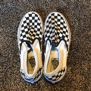 Slip On Vans Size 8